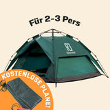 3-Sekunden-Zelt