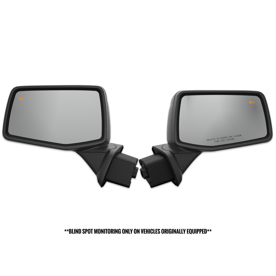 2019-2025 GMC Sierra 1500 Power Folding Small Sport Mirrors