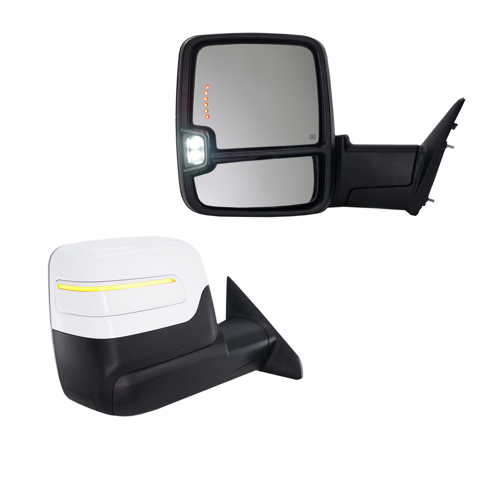 2023+ Style Ram Tow Mirrors | 2019-2022 Dodge Ram 2500/3500