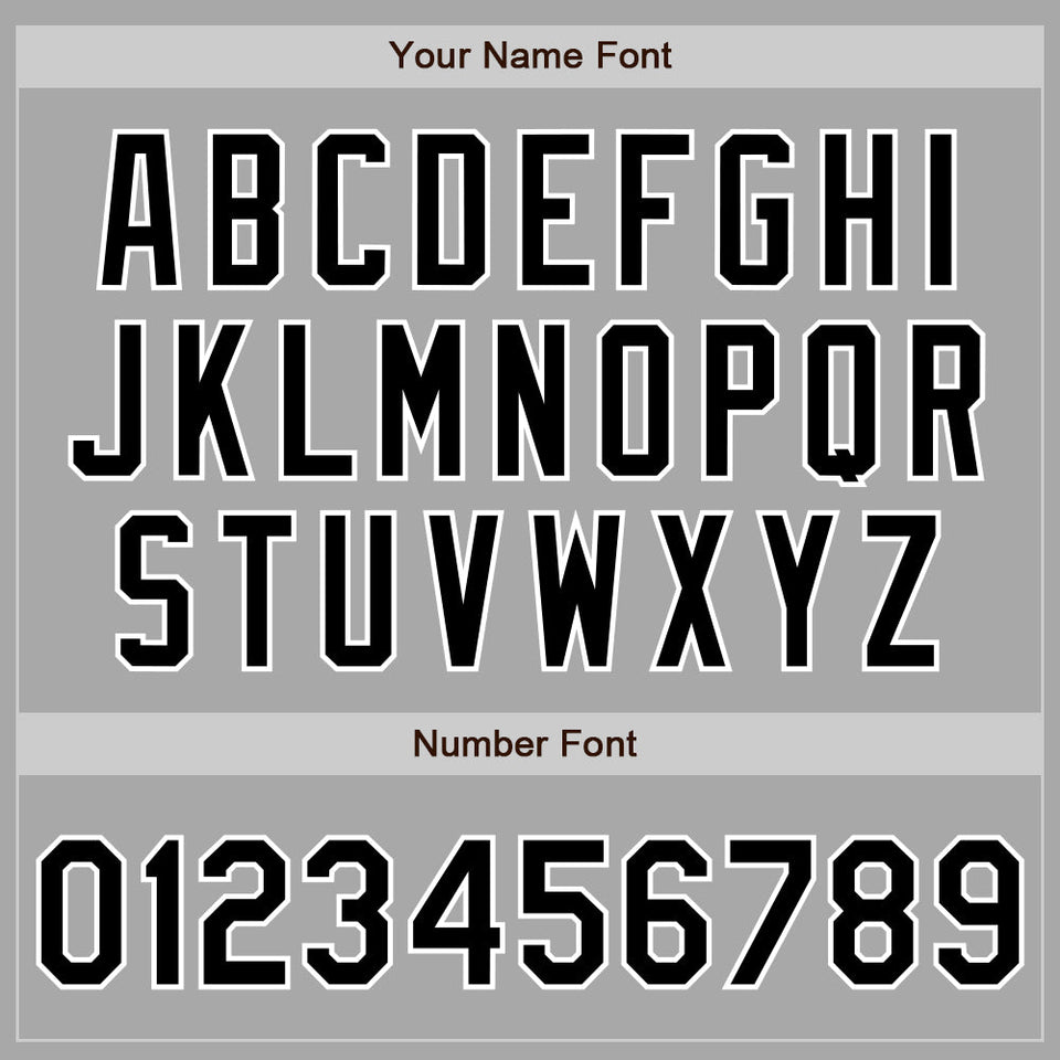 Custom Stitched Gray Black-White Baseball Pullover Sweatshirt Hoodie