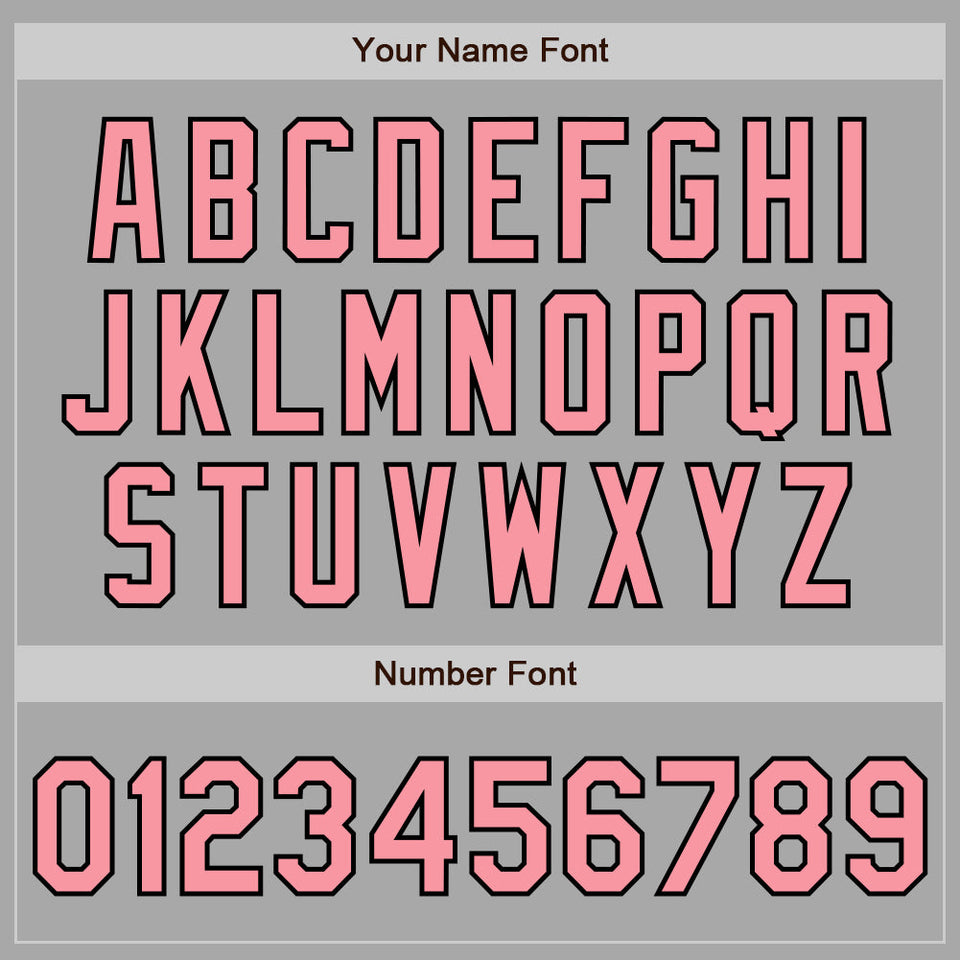 Custom Stitched Gray Medium Pink-Black Baseball Pullover Sweatshirt Hoodie