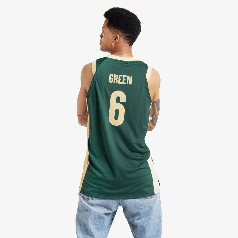 Josh Green Australian Boomers National Home Green Jersey