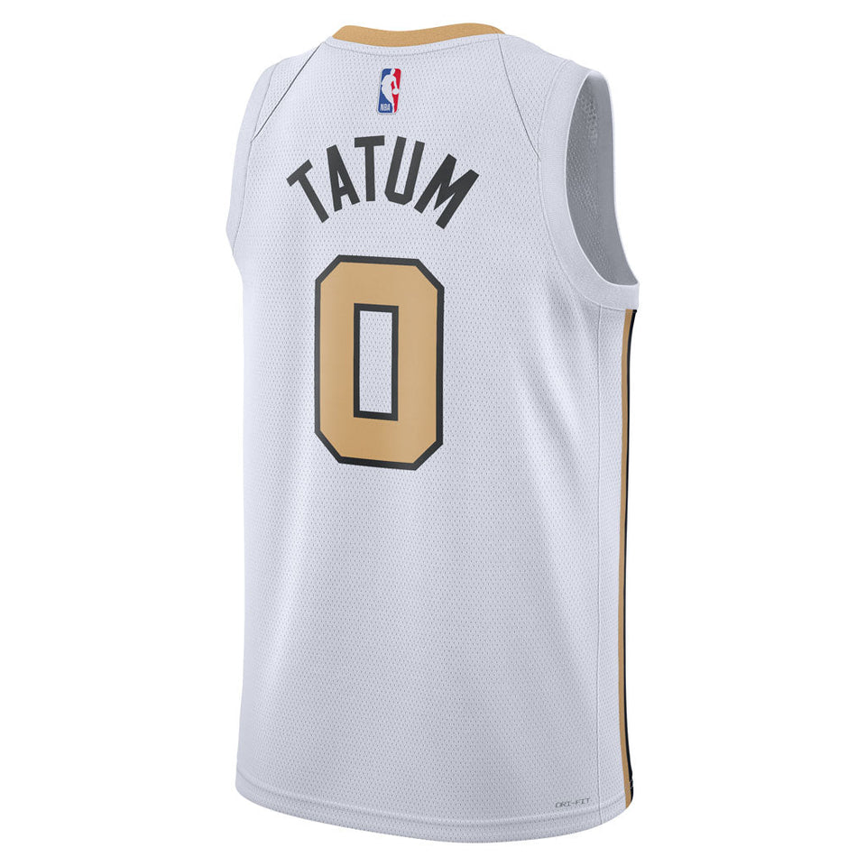 NBA Boston Celtics Jayson Tatum Nike 2025-26 City Edition Swingman Jersey - White
