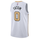NBA Boston Celtics Jayson Tatum Nike 2025-26 City Edition Swingman Jersey - White