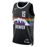 NBA Denver Nuggets Nikola Jokic Nike 2025-26 City Edition Swingman Jersey - Black