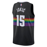 NBA Denver Nuggets Nikola Jokic Nike 2025-26 City Edition Swingman Jersey - Black