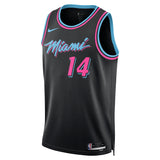 NBA Miami Heat Tyler Herro Nike 2025-26 City Edition Swingman Jersey - Black