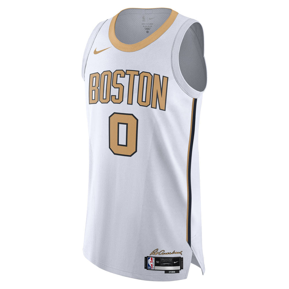 NBA Boston Celtics Jayson Tatum Nike 2025-26 City Edition Authentic Jersey - White