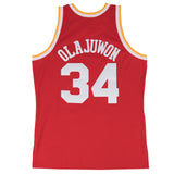 Hakeem Olajuwon Houston Rockets Hardwood Classics Throwback NBA Swingman Jersey