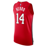 Tyler Herro Nike HEAT Culture: Blood Red Authentic Jersey