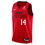 Tyler Herro Nike HEAT Culture: Blood Red Swingman Jersey