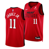 Jaime Jaquez Jr. Nike HEAT Culture: Blood Red Youth Swingman Jersey