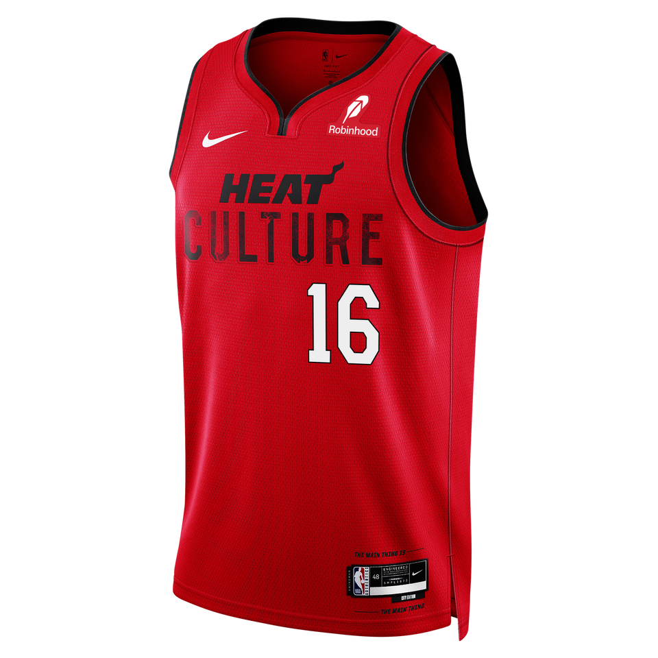 Keshad Johnson Nike HEAT Culture: Blood Red Youth Swingman Jersey