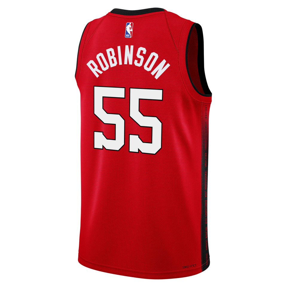 Duncan Robinson Nike HEAT Culture: Blood Red Swingman Jersey