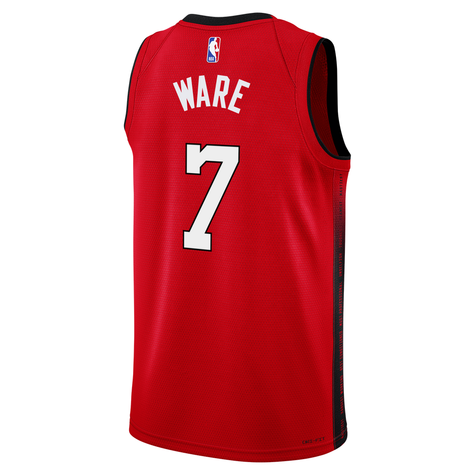 Kel'el Ware Nike HEAT Culture: Blood Red Swingman Jersey