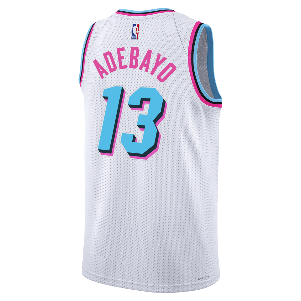 Bam Adebayo Nike Original Vice Youth Swingman Jersey