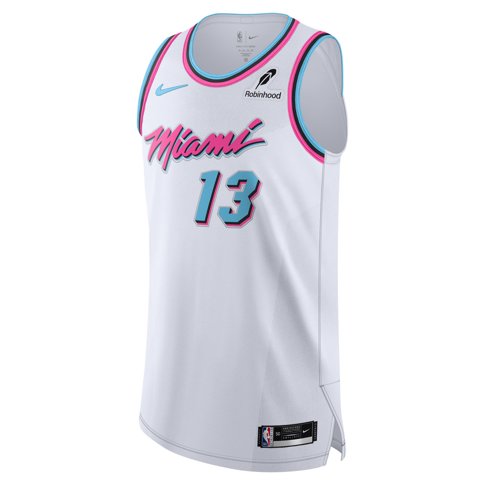 Bam Adebayo Nike Original Vice Authentic Jersey