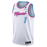 #1 Dad Nike Miami HEAT Original Vice Swingman Jersey