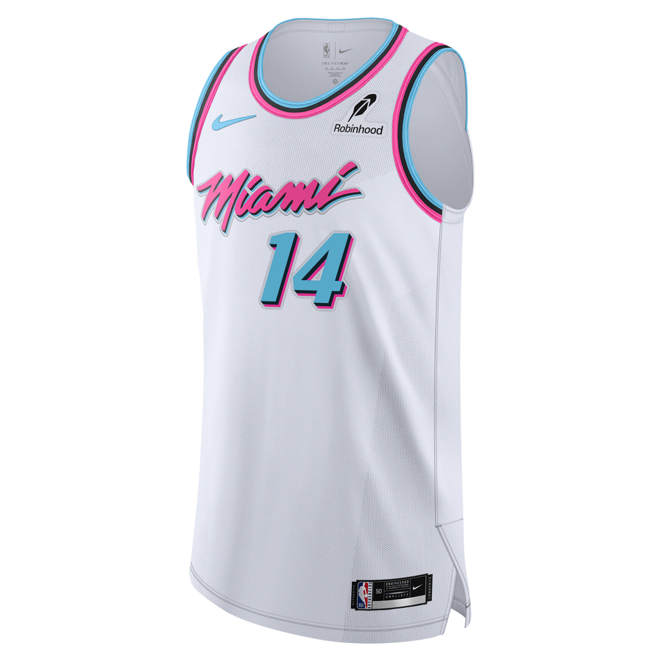 Tyler Herro Nike Original Vice Authentic Jersey