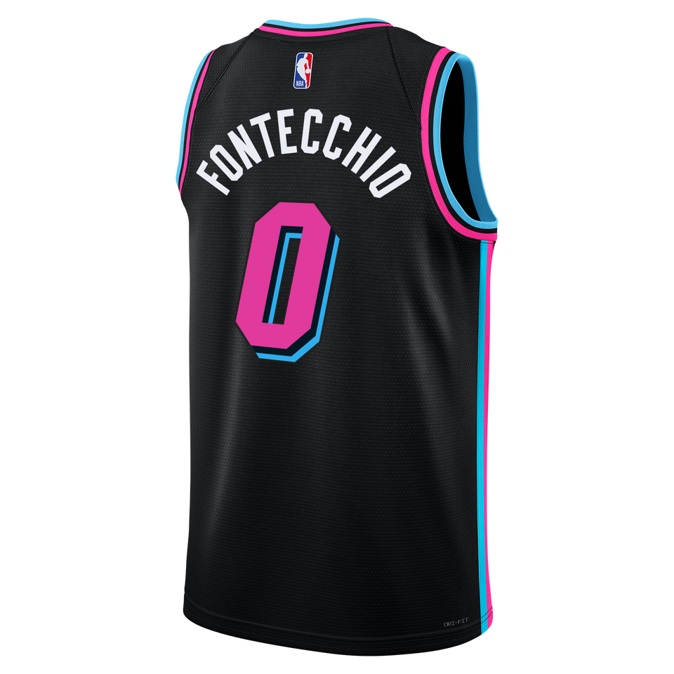 Simone Fontecchio Nike Original Vice Nights Swingman Jersey