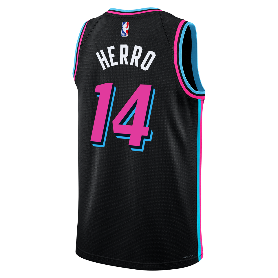 Tyler Herro Nike Original Vice Nights Swingman Jersey
