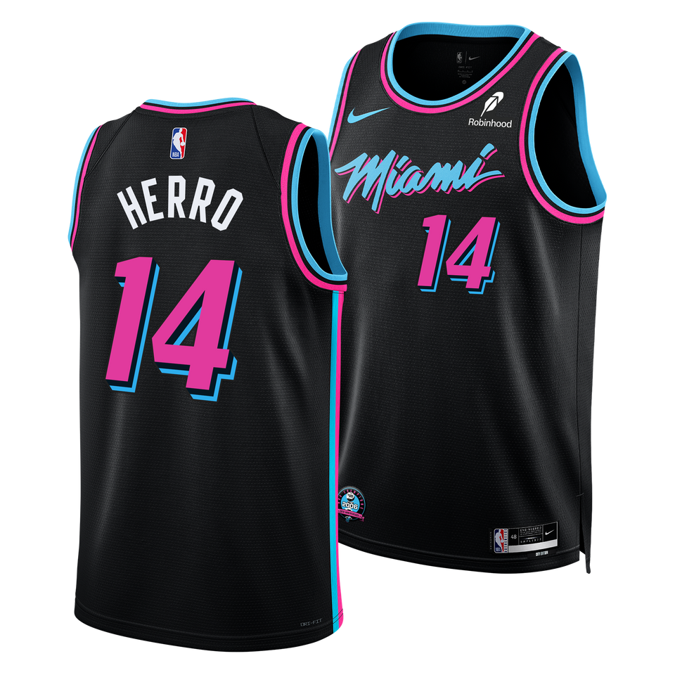 Tyler Herro Nike Original Vice Nights Swingman Jersey