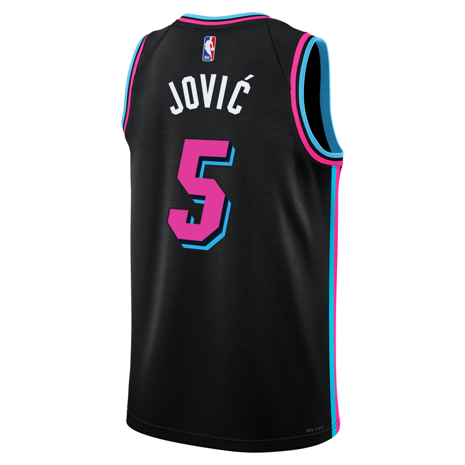 Nikola Jović Nike Original Vice Nights Swingman Jersey