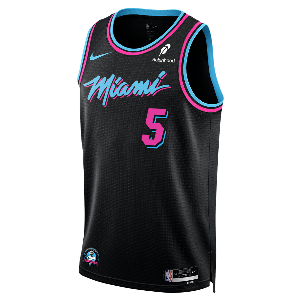 Nikola Jović Nike Original Vice Nights Swingman Jersey