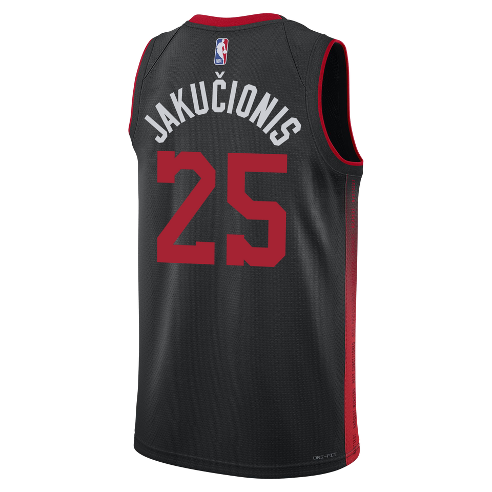 Kasparas Jakučionis Nike HEAT Culture Swingman Jersey