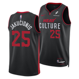 Kasparas Jakučionis Nike HEAT Culture Youth Swingman Jersey