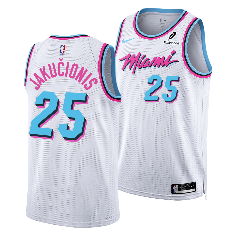 Kasparas Jakučionis Nike Original Vice Youth Swingman Jersey