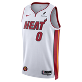 Simone Fontecchio Nike Miami HEAT Association White Youth Swingman Jersey