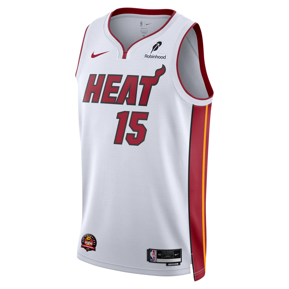 Myron Gardner Nike Miami HEAT Association White Youth Swingman Jersey