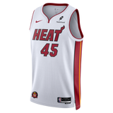 Davion Mitchell Nike Miami HEAT Association White Swingman Jersey