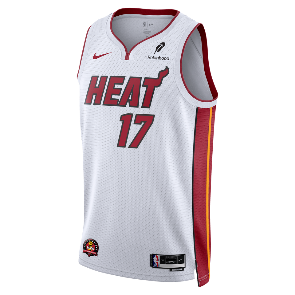 Jahmir Young Nike Miami HEAT Association White Swingman Jersey