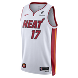 Jahmir Young Nike Miami HEAT Association White Youth Swingman Jersey