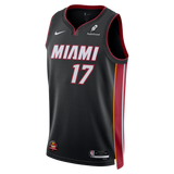 Jahmir Young Nike Miami HEAT Icon Black Youth Swingman Jersey