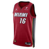 Keshad Johnson Nike Jordan Brand Miami HEAT Statement Red Swingman Youth Jersey