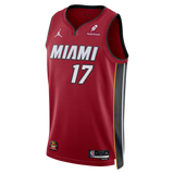 Jahmir Young Nike Jordan Brand Miami HEAT Statement Red Swingman Youth Jersey