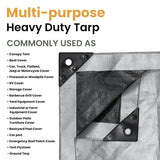 20' x 20' Super Heavy Duty Poly Tarp