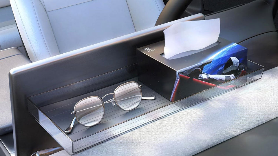 2025-2026 Tesla Model Y Juniper / Model 3 Highland Under Screen Storage Tray