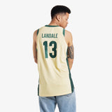 Jock Landale Australian Boomers National Away Sand Jersey