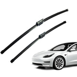 Set of 2 High-Quality Windshield Wiper Blades (26 & 19) for Tesla Model 3 - Easy Replacement Solution