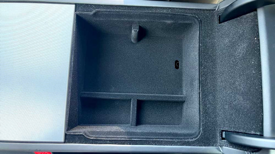 2024-2026 Tesla Model Y Juniper / Model 3 Highland Armrest Storage Tray