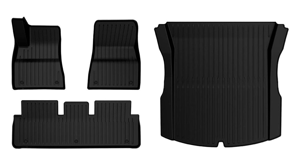 2024-2025 Tesla Model 3 Highland Floor Mats & Rear Trunk Mat