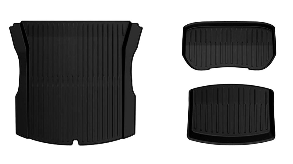 2024-2025 Tesla Model 3 Highland Front and Rear Trunk Mats Liners