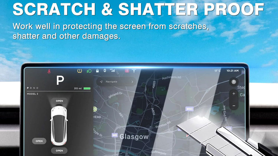2024-2026 Tesla Model Y Juniper / Model 3 Highland Screen Protector - Front