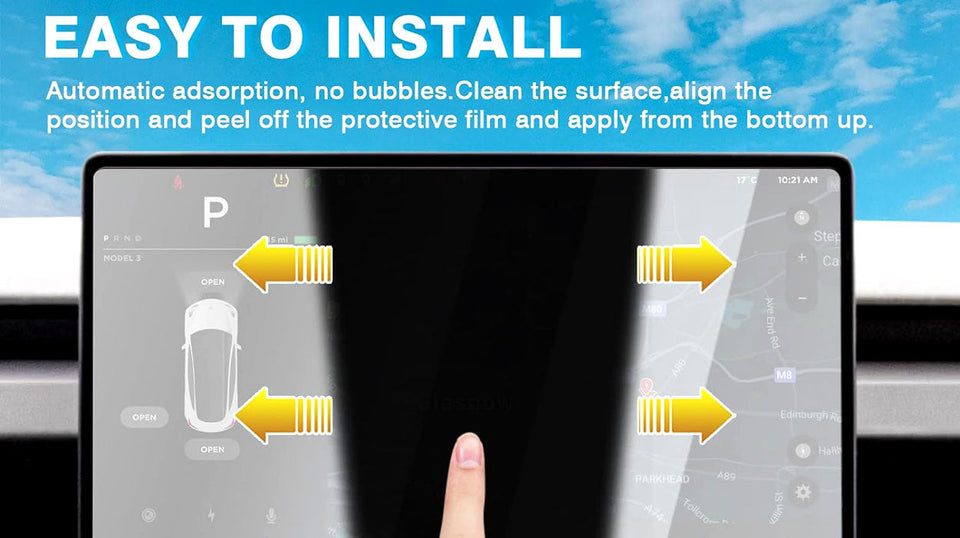 2024-2026 Tesla Model Y Juniper / Model 3 Highland Screen Protector - Rear