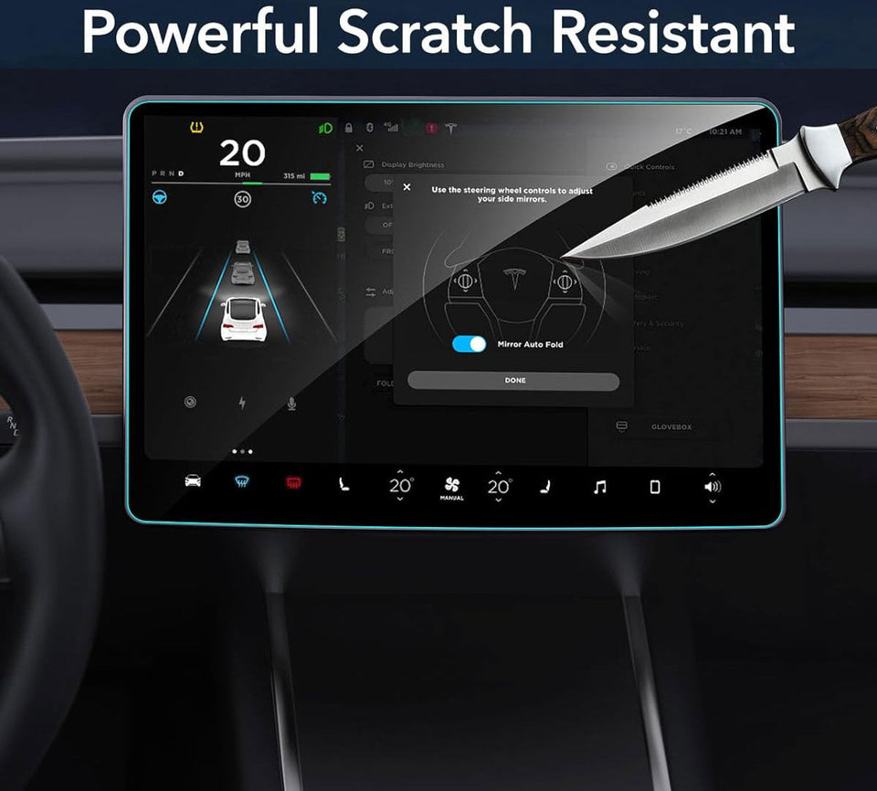2024-2026 Tesla Model Y Juniper / Model 3 Highland Screen Protector with Alignment Kit