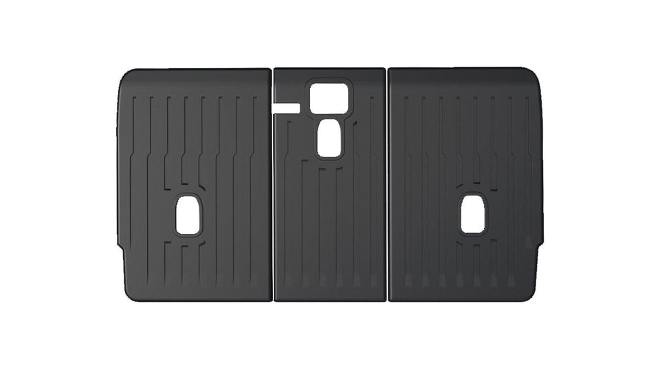 2025-2026 Tesla Model Y Juniper Second Row Seats Back Cover Mats - 3 Pieces